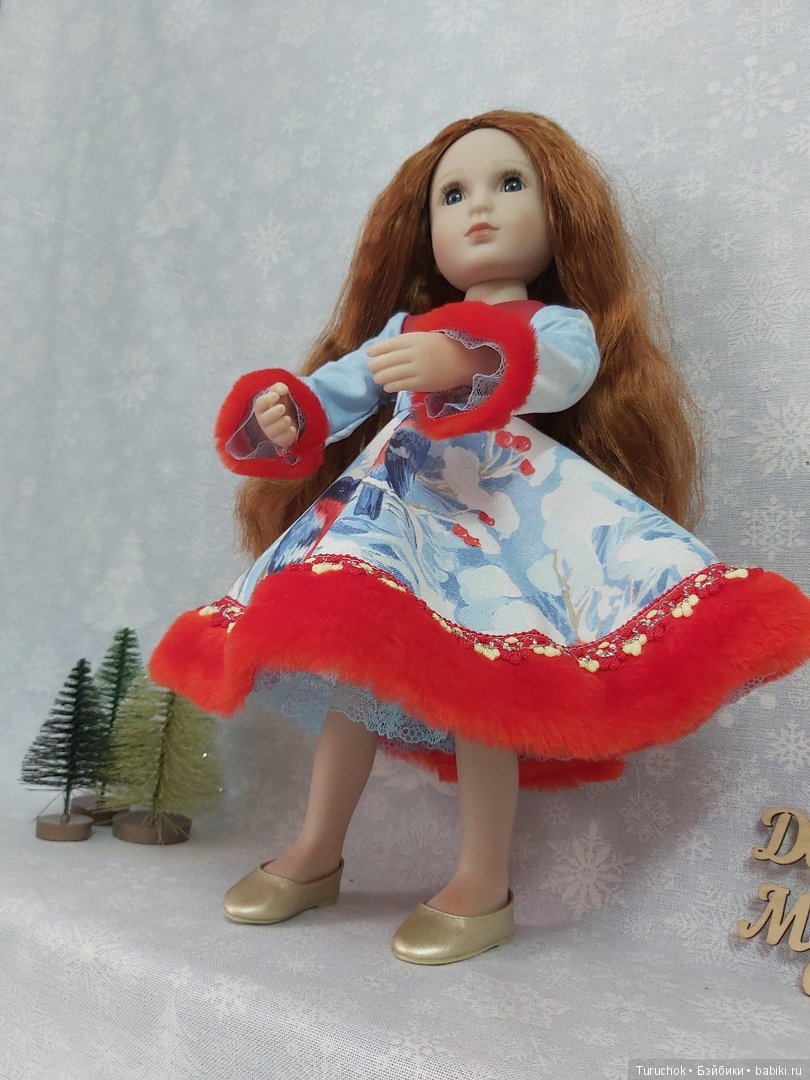 Рождественские зарисовки. Коллекция для разных кукол. Часть 2