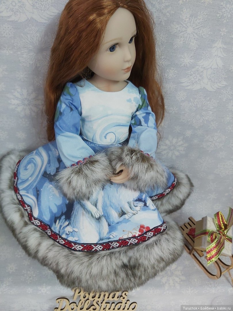 Рождественские зарисовки. Коллекция для разных кукол. Часть 2