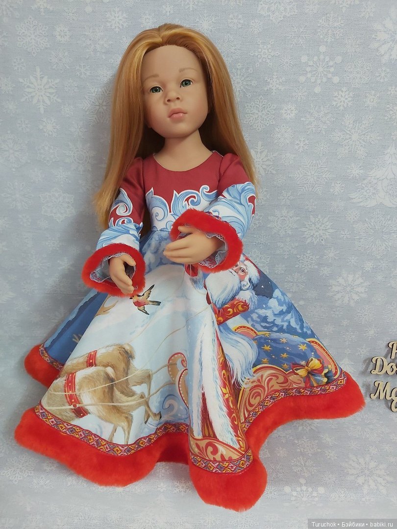 Рождественские зарисовки. Коллекция для разных кукол. Часть 2