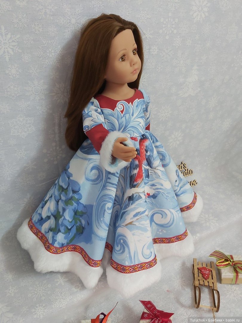 Рождественские зарисовки. Коллекция для разных кукол. Часть 2
