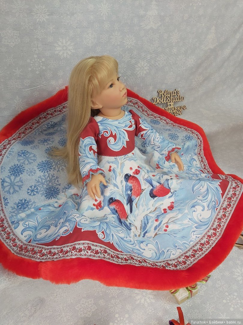 Рождественские зарисовки. Коллекция для разных кукол. Часть 2