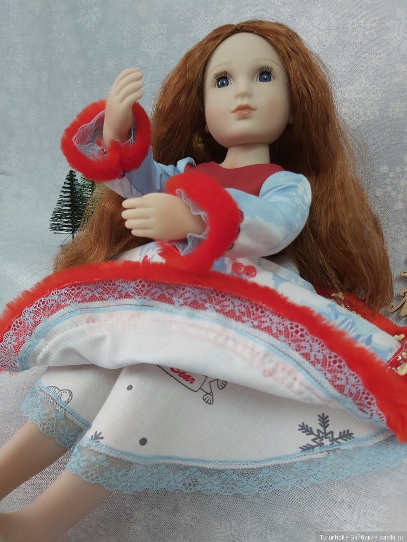 Рождественские зарисовки. Коллекция для разных кукол. Часть 2