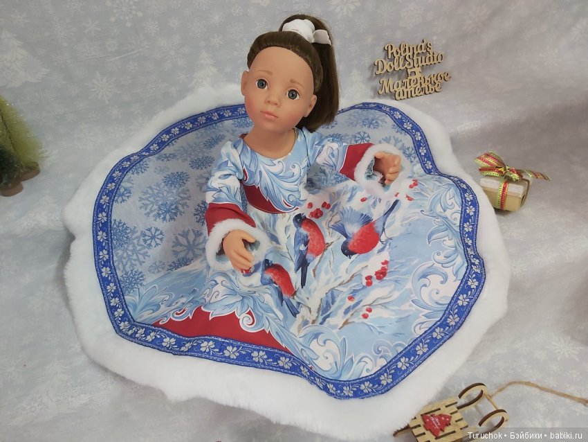 Рождественские зарисовки. Коллекция для разных кукол. Часть 2
