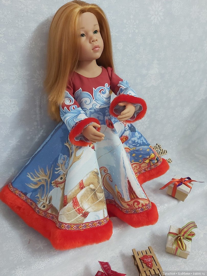 Рождественские зарисовки. Коллекция для разных кукол. Часть 2