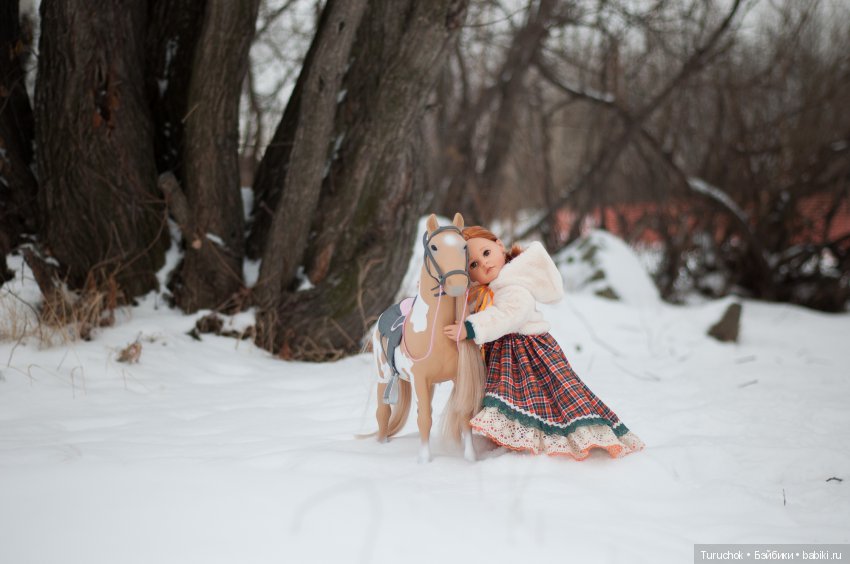 Творческий фото проект "Три белых коня" Фотосессия кукол готц Исла