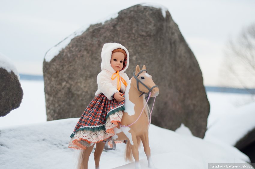 Творческий фото проект "Три белых коня" Фотосессия кукол готц Исла (фото 9)