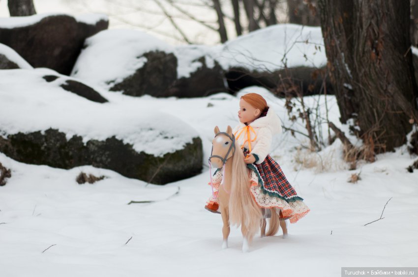 Творческий фото проект "Три белых коня" Фотосессия кукол готц Исла
