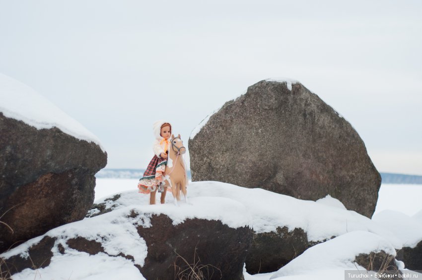 Творческий фото проект "Три белых коня" Фотосессия кукол готц Исла (фото 4)