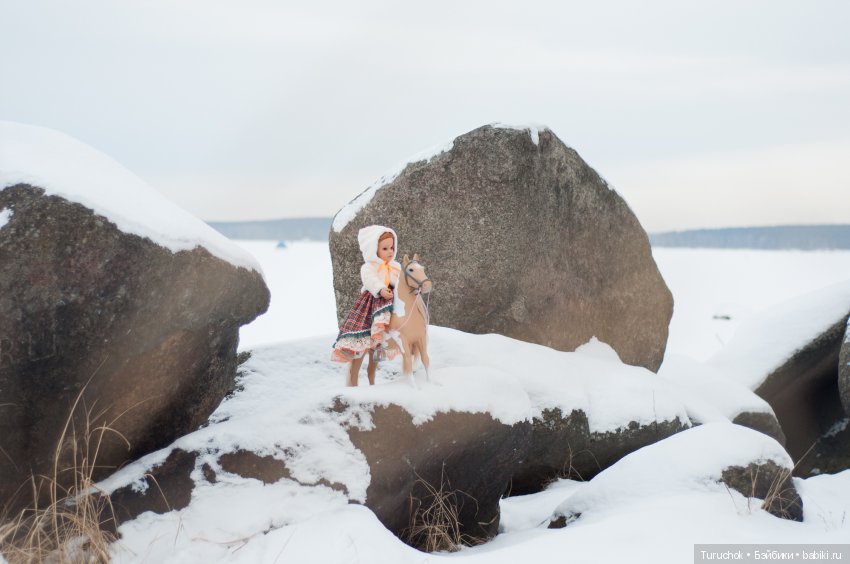 Творческий фото проект "Три белых коня" Фотосессия кукол готц Исла (фото 6)