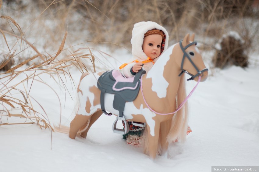 Творческий фото проект "Три белых коня" Фотосессия кукол готц Исла (фото 3)
