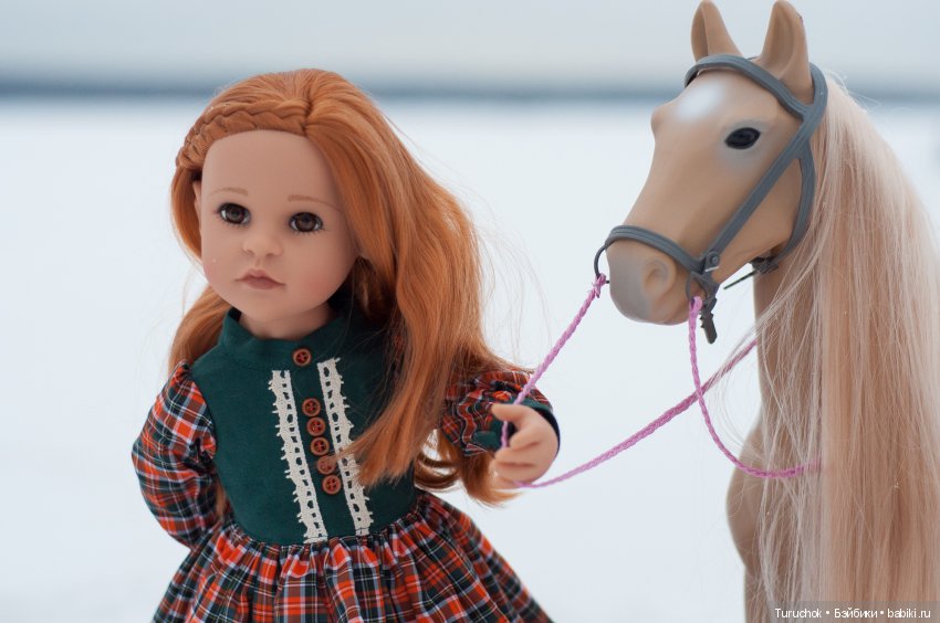 Творческий фото проект "Три белых коня" Фотосессия кукол готц Исла