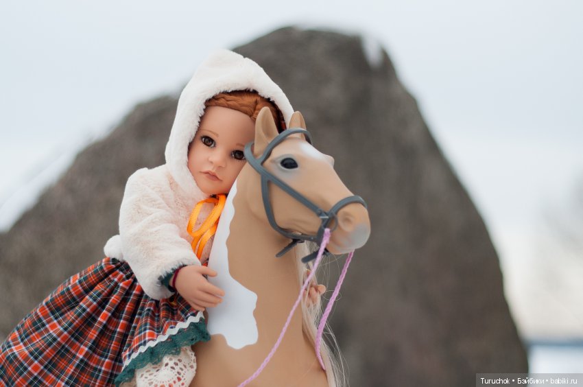 Творческий фото проект "Три белых коня" Фотосессия кукол готц Исла