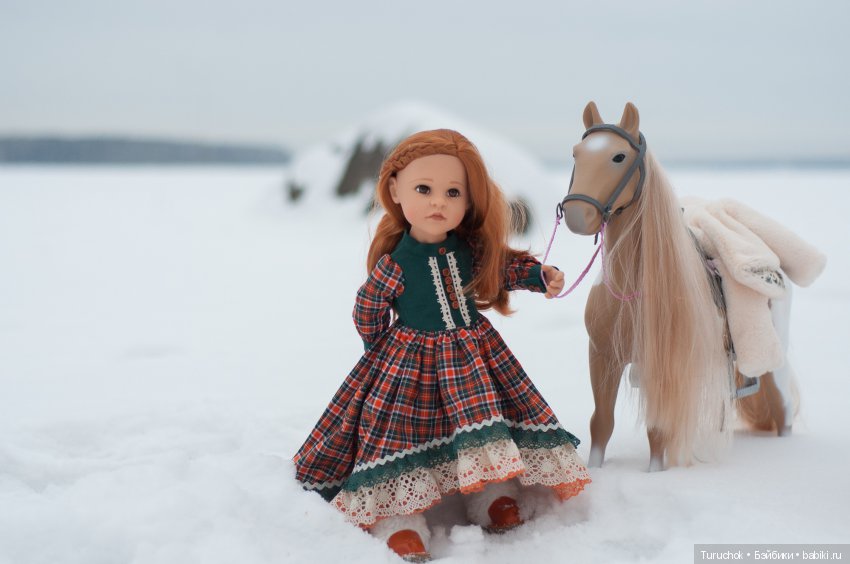 Творческий фото проект "Три белых коня" Фотосессия кукол готц Исла