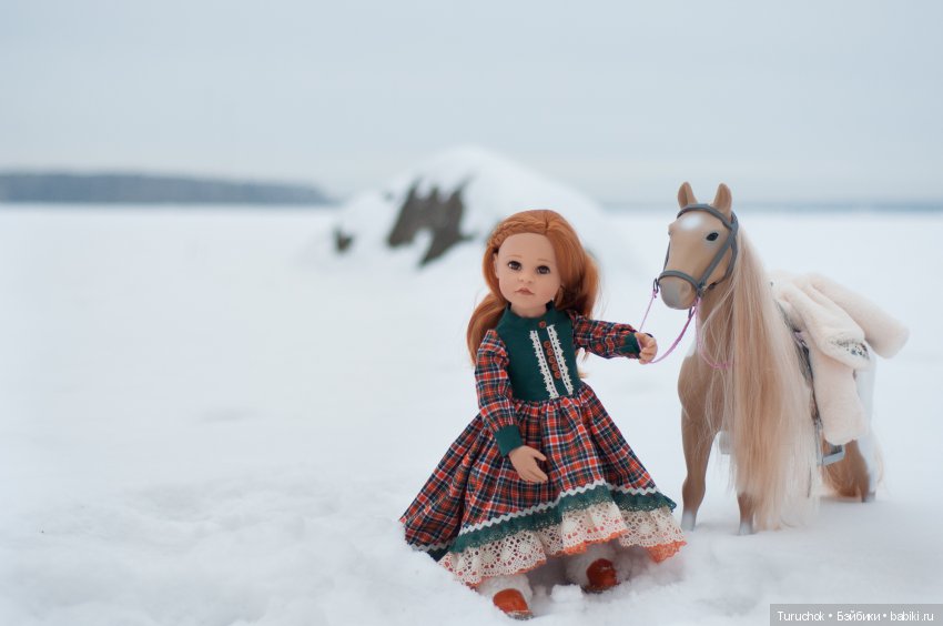 Творческий фото проект "Три белых коня" Фотосессия кукол готц Исла