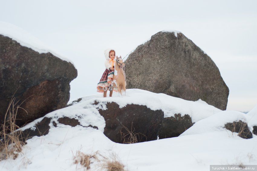 Творческий фото проект "Три белых коня" Фотосессия кукол готц Исла (фото 5)
