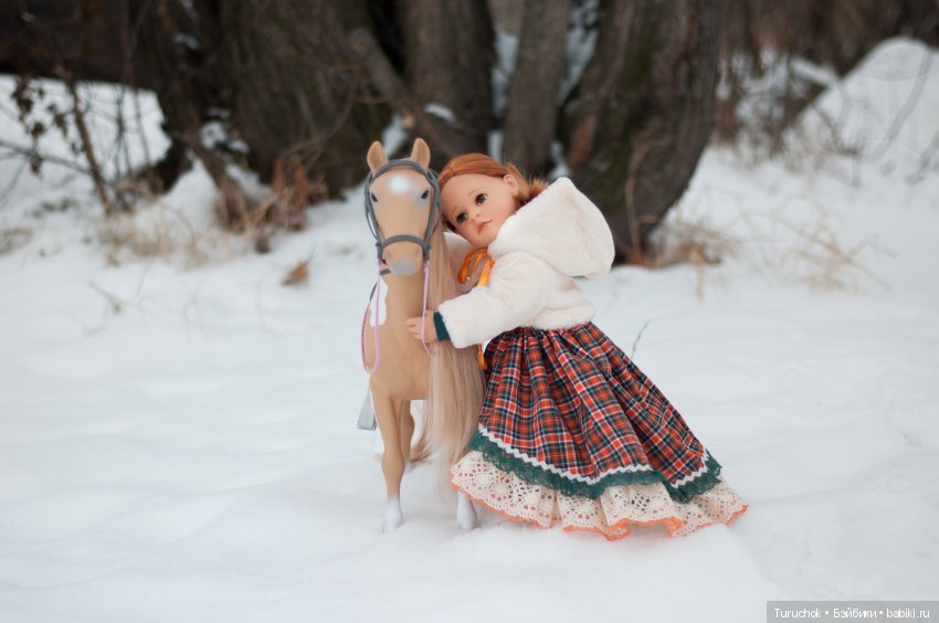 Творческий фото проект "Три белых коня" Фотосессия кукол готц Исла
