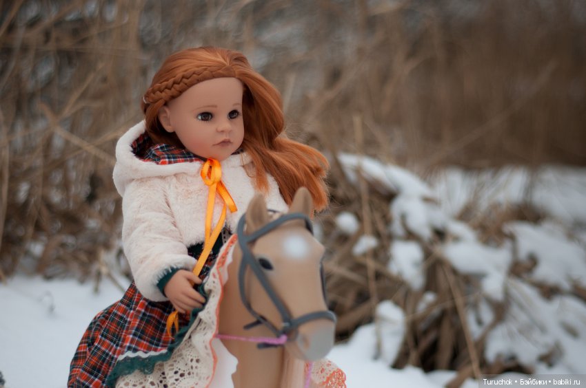 Творческий фото проект "Три белых коня" Фотосессия кукол готц Исла