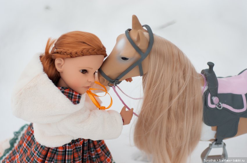 Творческий фото проект "Три белых коня" Фотосессия кукол готц Исла