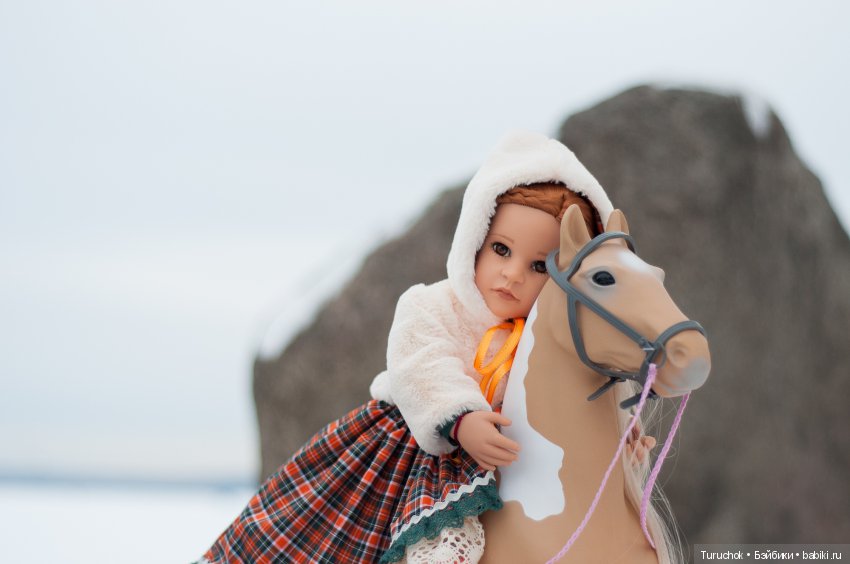 Творческий фото проект "Три белых коня" Фотосессия кукол готц Исла