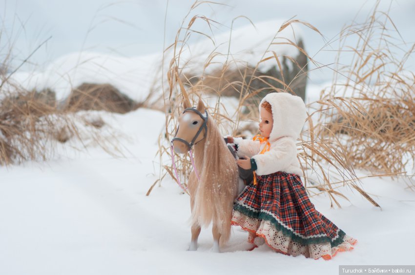 Творческий фото проект "Три белых коня" Фотосессия кукол готц Исла (фото 2)
