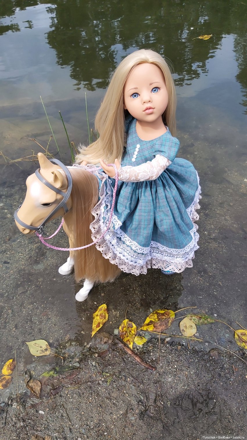 Фото проект "Бирюзовый август". Конная прогулка сестёр Paola Reina и Gotz