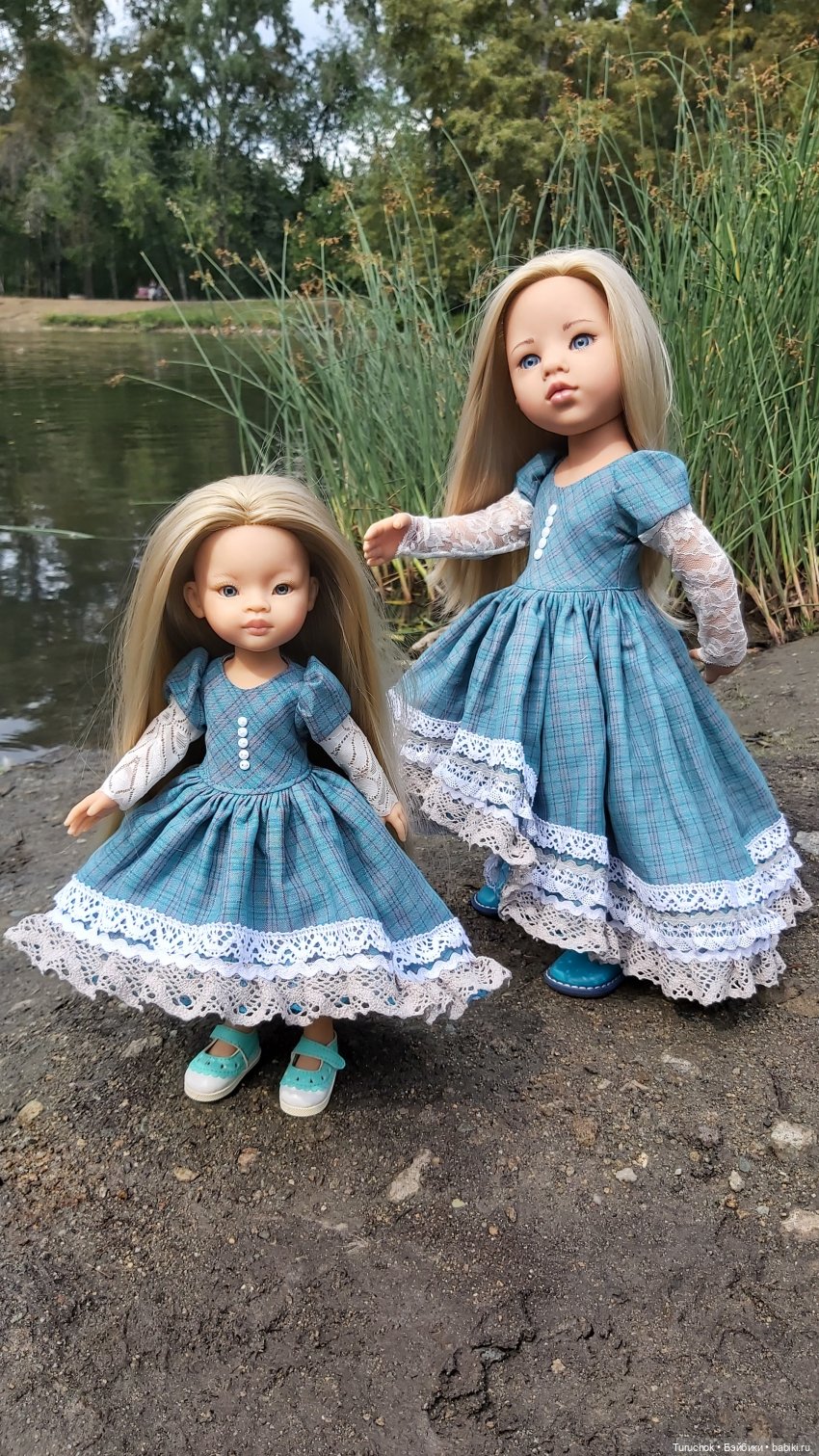 Фото проект "Бирюзовый август". Конная прогулка сестёр Paola Reina и Gotz