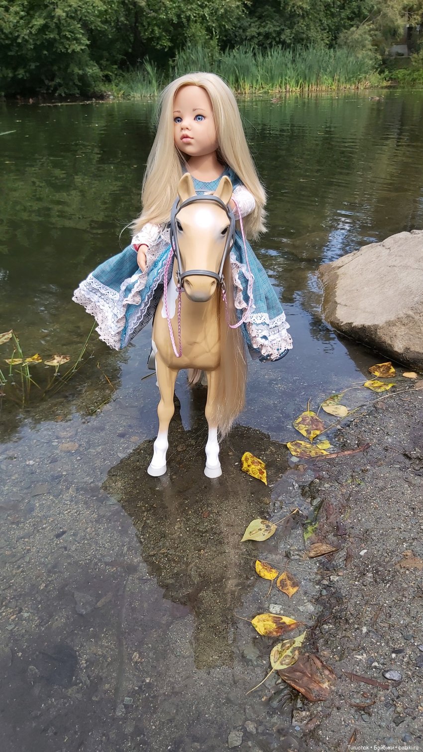 Фото проект "Бирюзовый август". Конная прогулка сестёр Paola Reina и Gotz