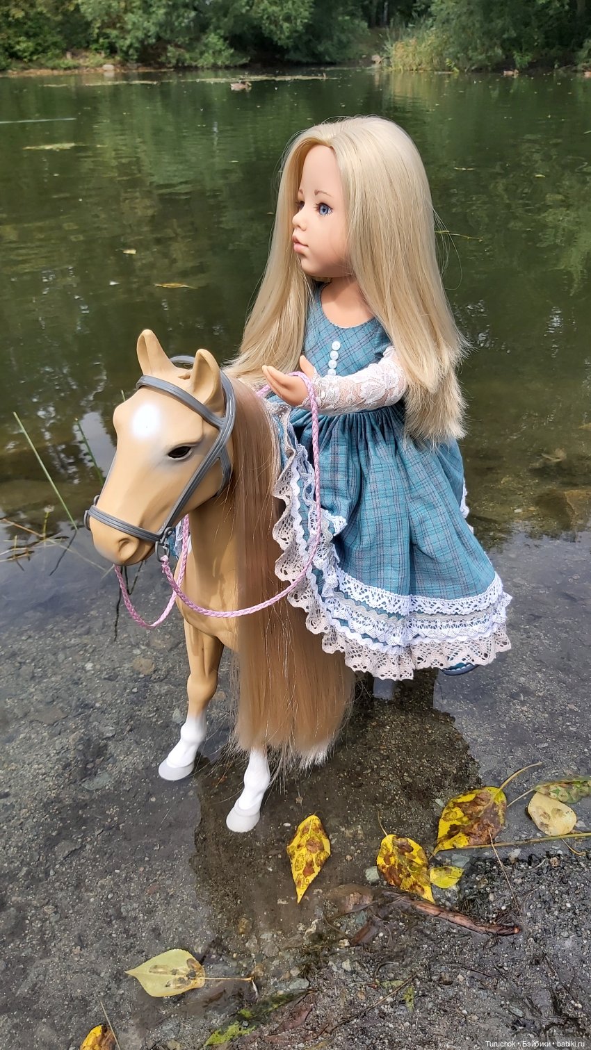 Фото проект "Бирюзовый август". Конная прогулка сестёр Paola Reina и Gotz