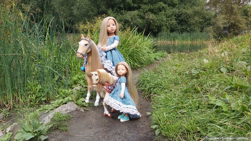 Фото проект "Бирюзовый август". Конная прогулка сестёр Paola Reina и Gotz (фото 8)