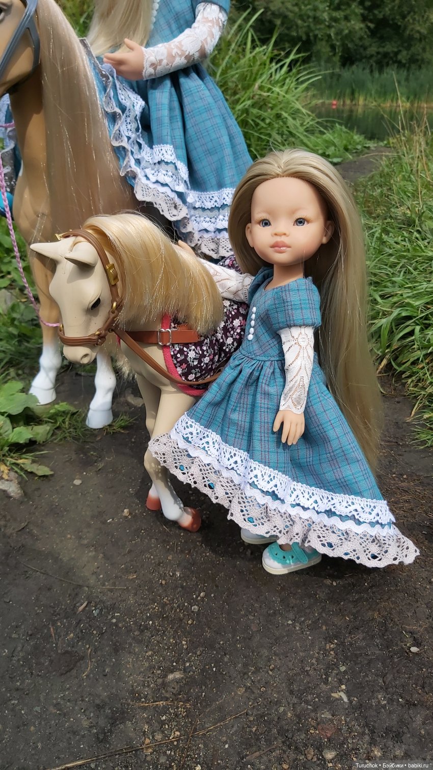 Фото проект "Бирюзовый август". Конная прогулка сестёр Paola Reina и Gotz (фото 7)