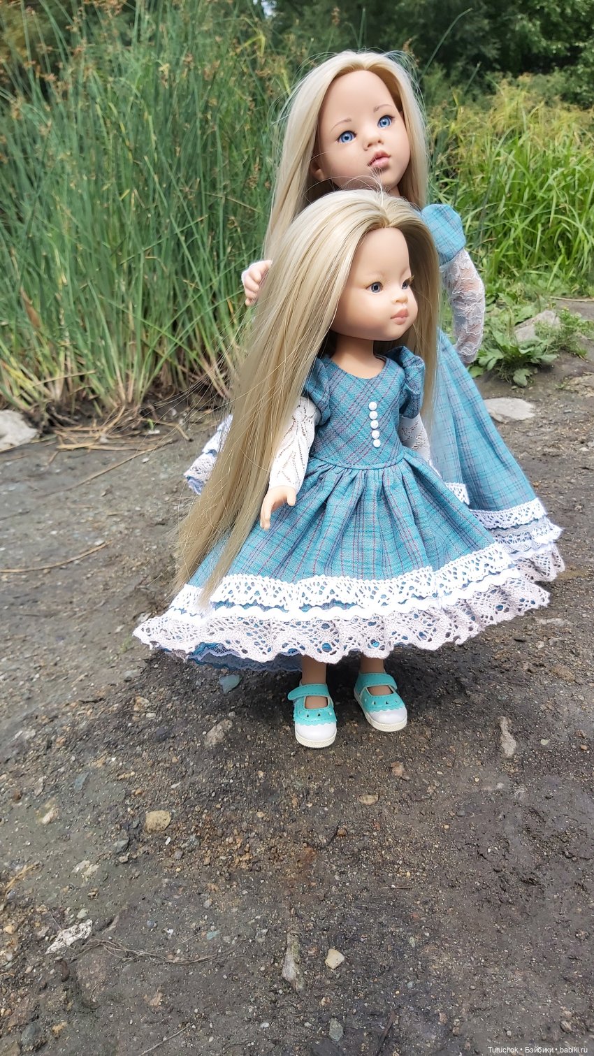 Фото проект "Бирюзовый август". Конная прогулка сестёр Paola Reina и Gotz