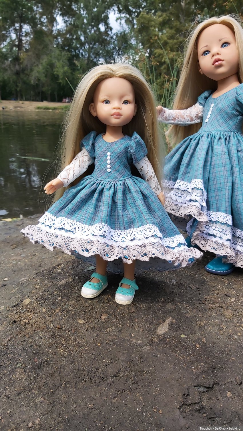 Фото проект "Бирюзовый август". Конная прогулка сестёр Paola Reina и Gotz