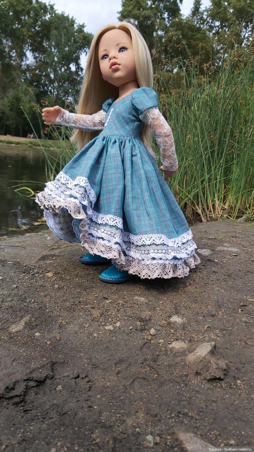 Фото проект "Бирюзовый август". Конная прогулка сестёр Paola Reina и Gotz