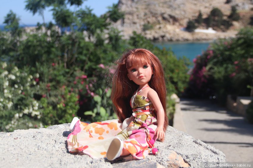 Кристина и Натали на греческом острове цветов Родосе