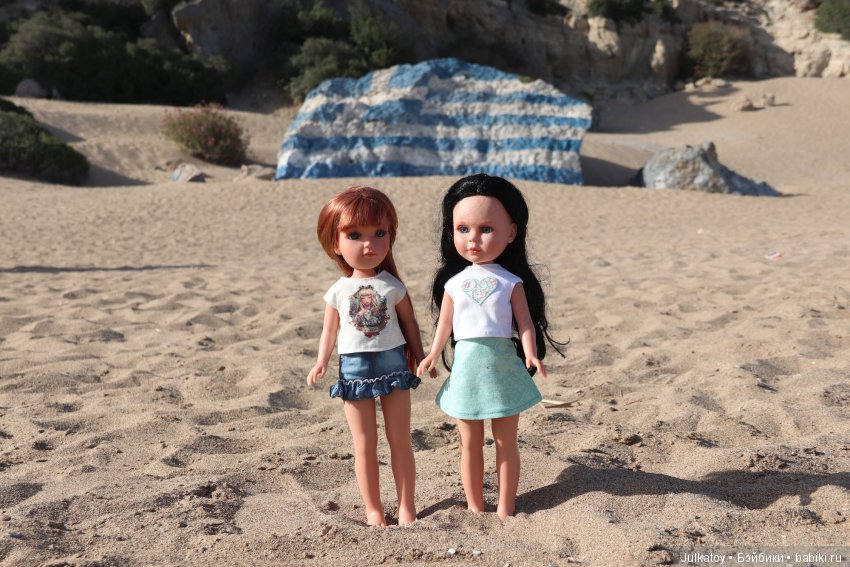 Кристина и Натали на греческом острове цветов Родосе