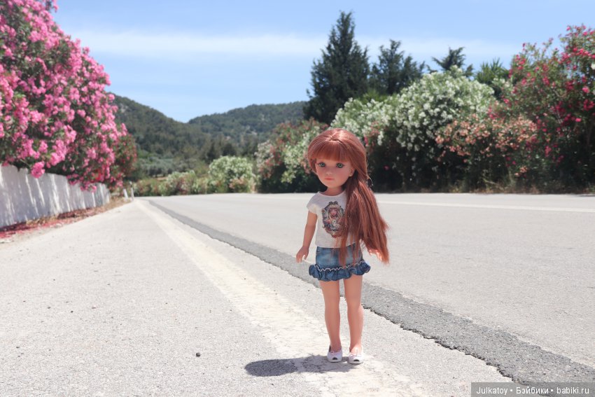 Кристина и Натали на греческом острове цветов Родосе (фото 3)