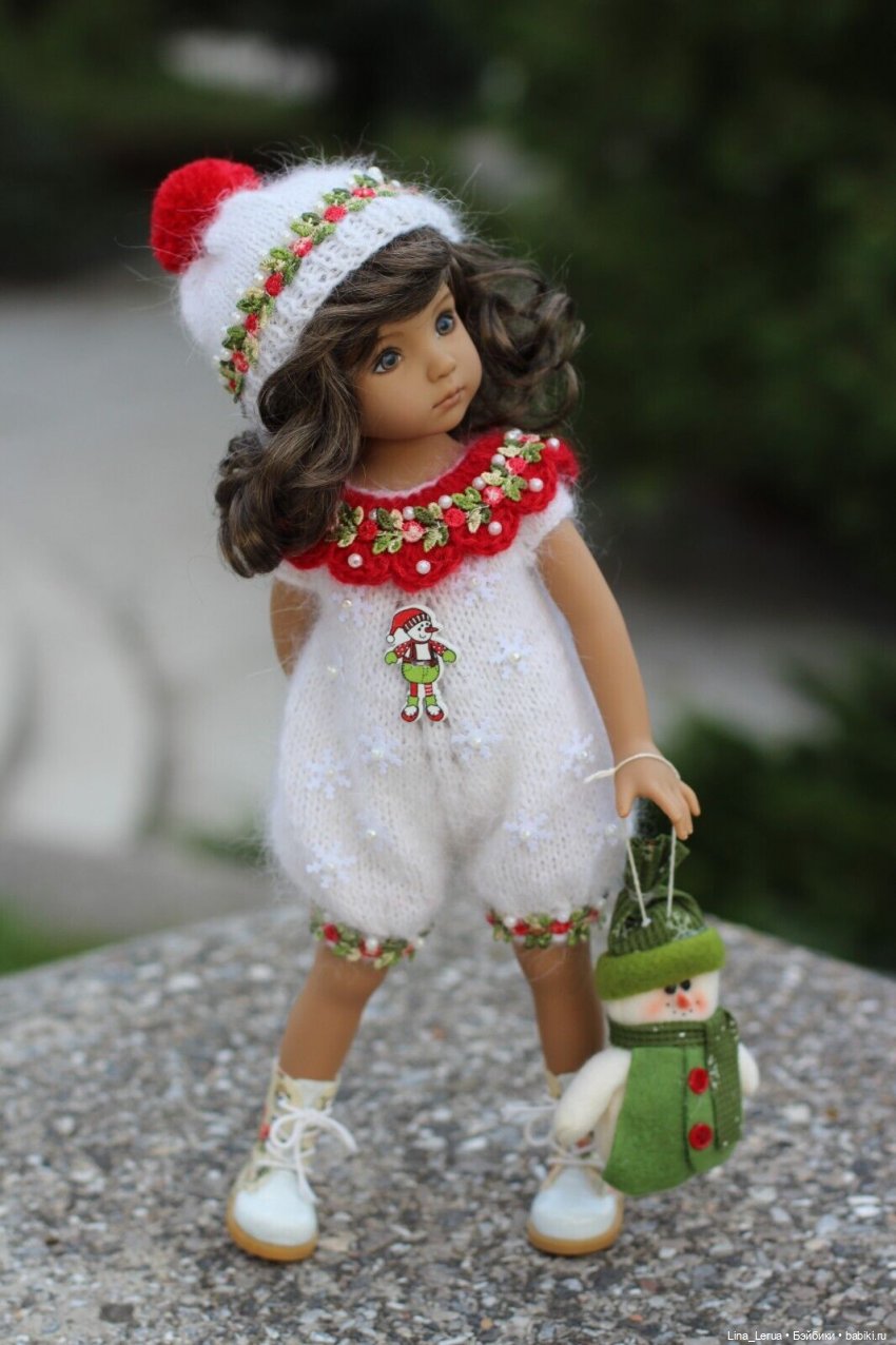 В ожидании Рождества — Одежда и обувь для кукол своими руками: фото (фото 8)