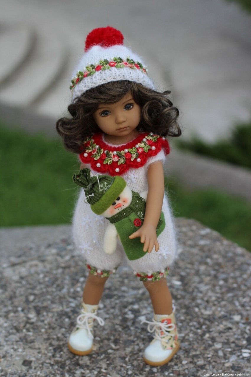 В ожидании Рождества — Одежда и обувь для кукол своими руками: фото (фото 10)