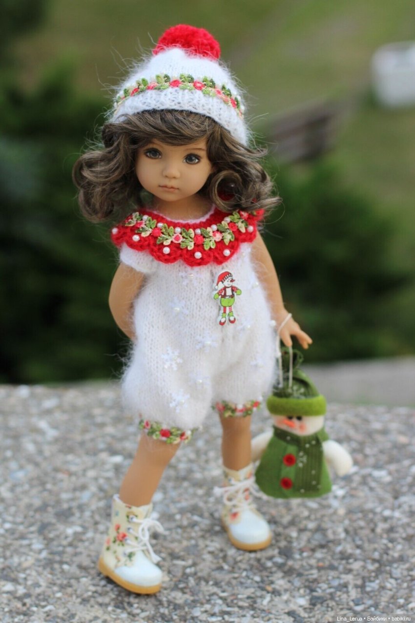 В ожидании Рождества — Одежда и обувь для кукол своими руками: фото (фото 9)