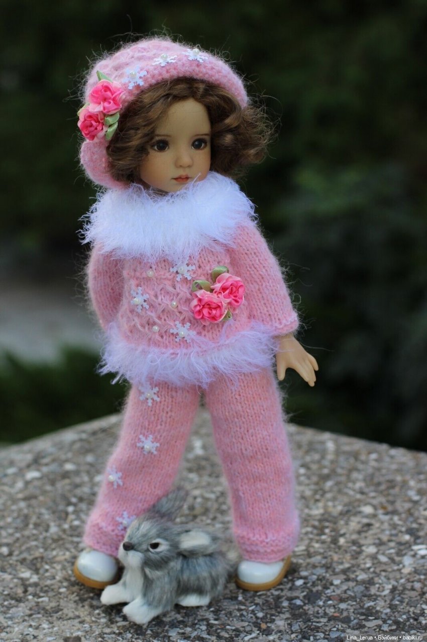 ...нежно-розовые мотивы — Одежда и обувь для кукол своими руками: фото (фото 2)