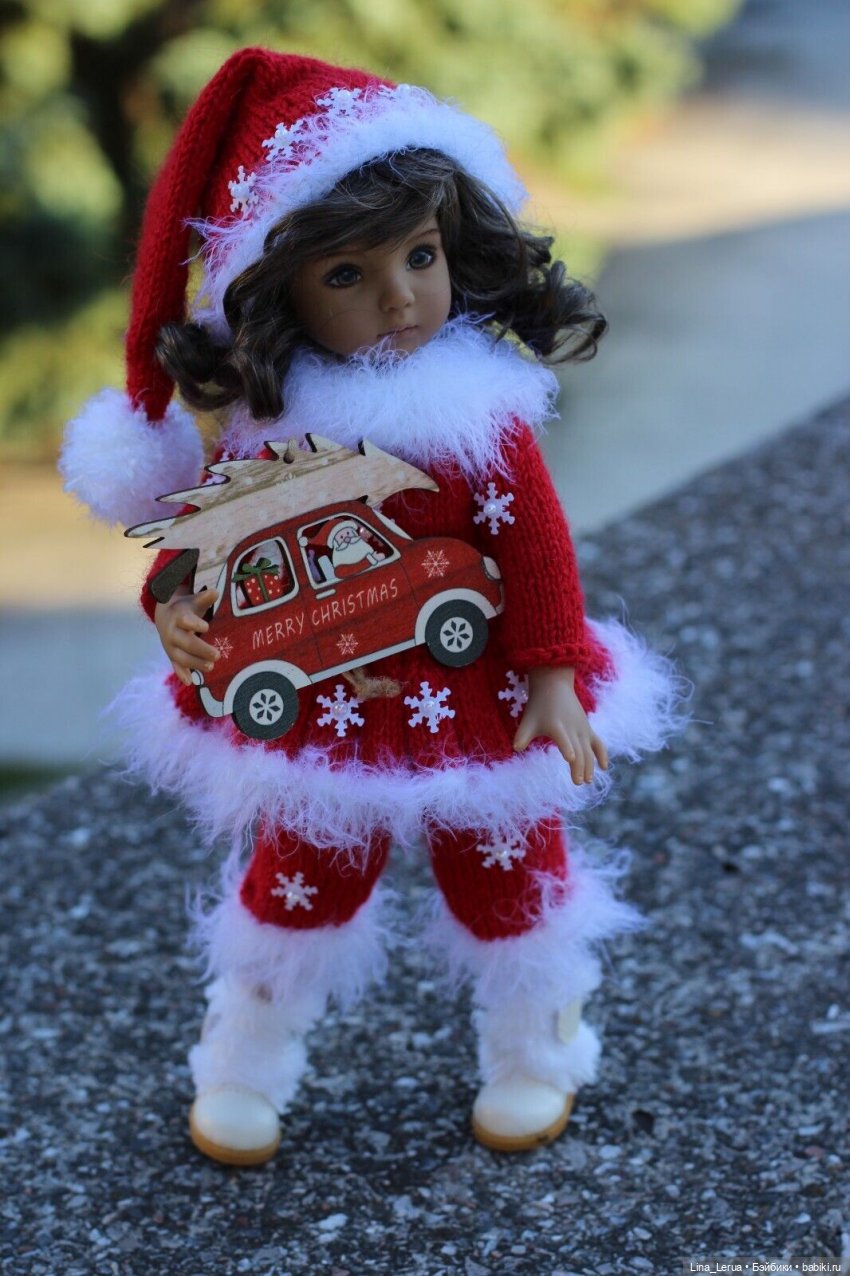 "Санточка" — Одежда и обувь для кукол своими руками: фото (фото 2)