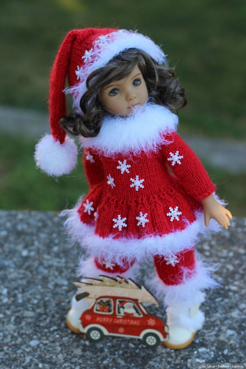 "Санточка" — Одежда и обувь для кукол своими руками: фото (фото 8)