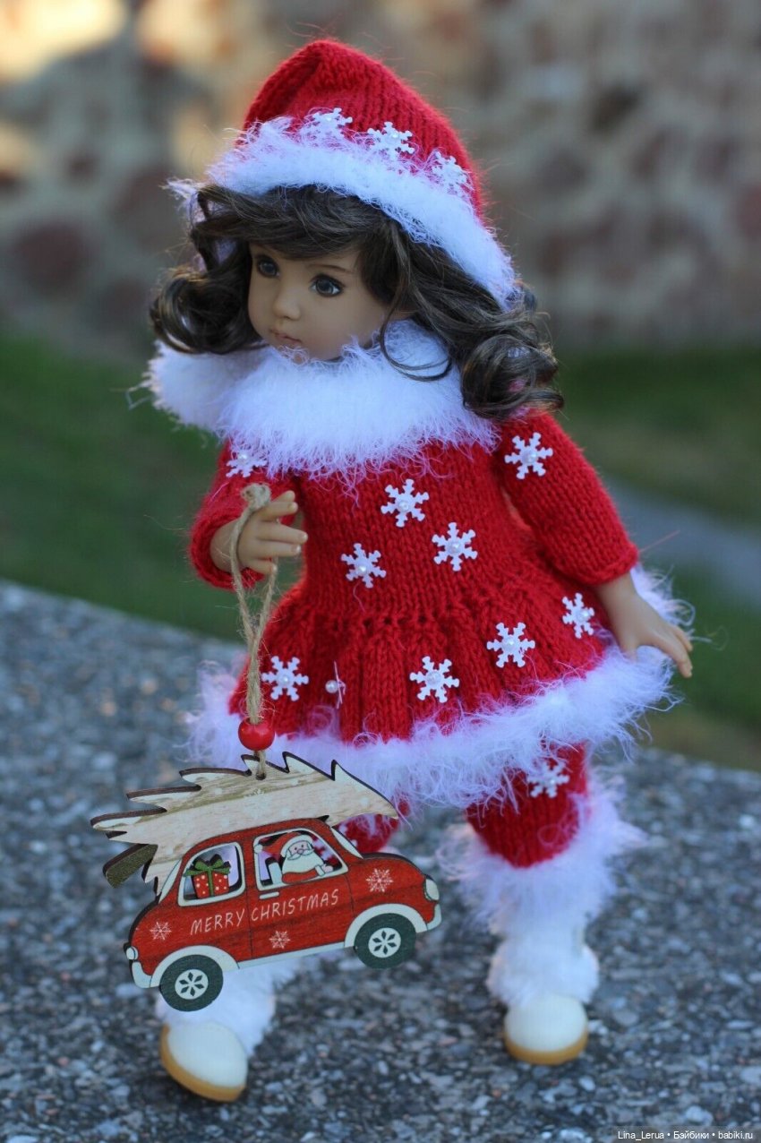 "Санточка" — Одежда и обувь для кукол своими руками: фото (фото 7)