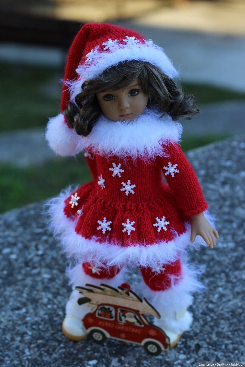 "Санточка" — Одежда и обувь для кукол своими руками: фото (фото 3)