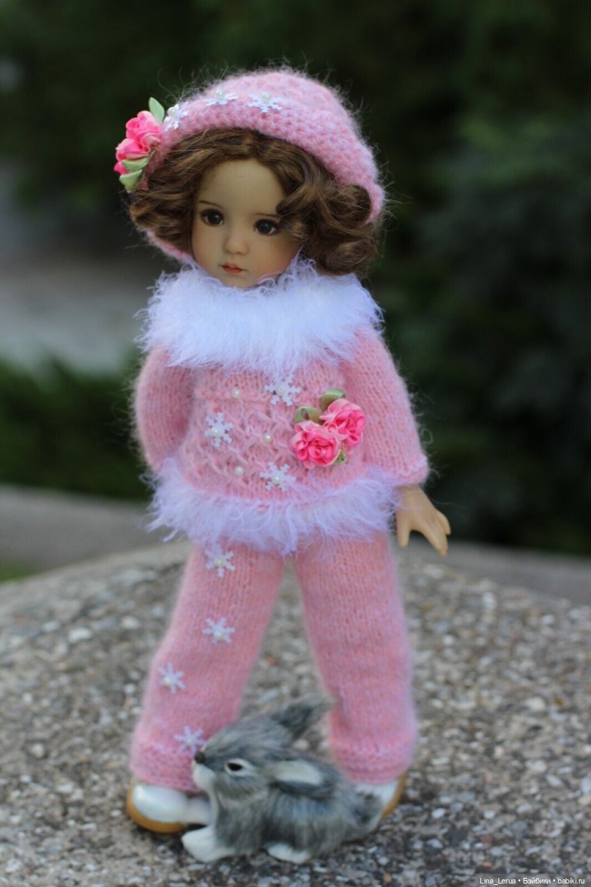 ...нежно-розовые мотивы — Одежда и обувь для кукол своими руками: фото (фото 9)