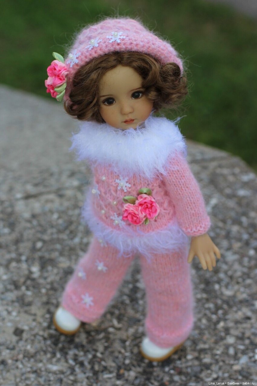 ...нежно-розовые мотивы — Одежда и обувь для кукол своими руками: фото (фото 3)