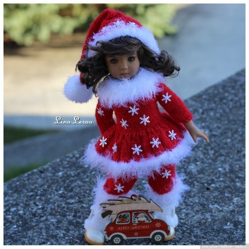 "Санточка" — Одежда и обувь для кукол своими руками: фото (фото 9)