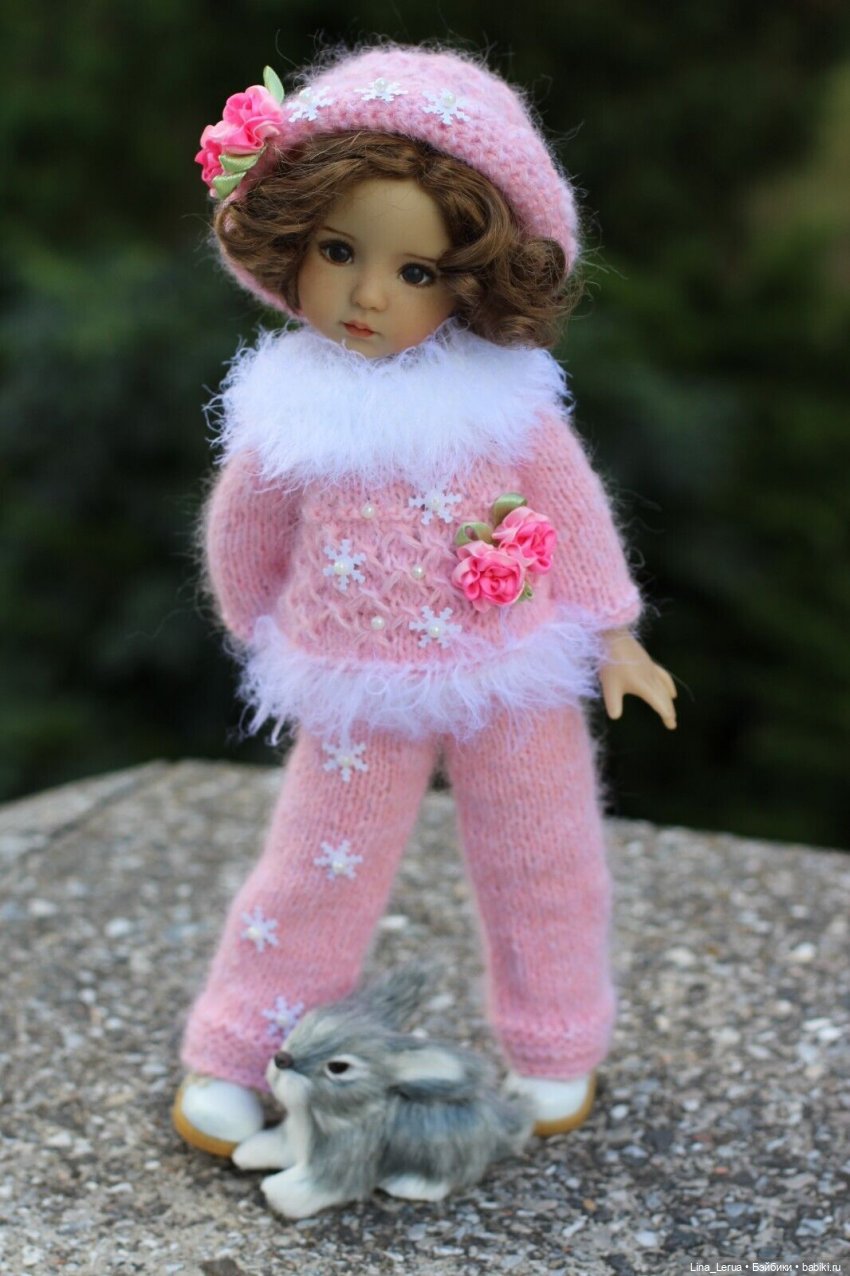 ...нежно-розовые мотивы — Одежда и обувь для кукол своими руками: фото (фото 8)