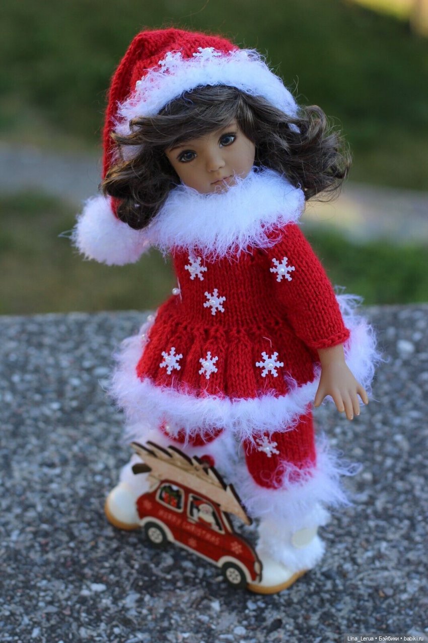 "Санточка" — Одежда и обувь для кукол своими руками: фото (фото 4)
