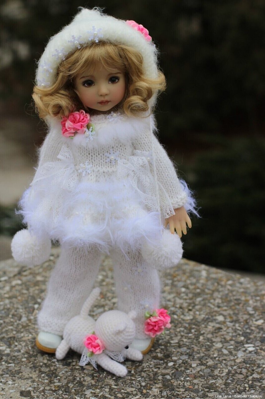 С Рождеством — Одежда и обувь для кукол своими руками: фото